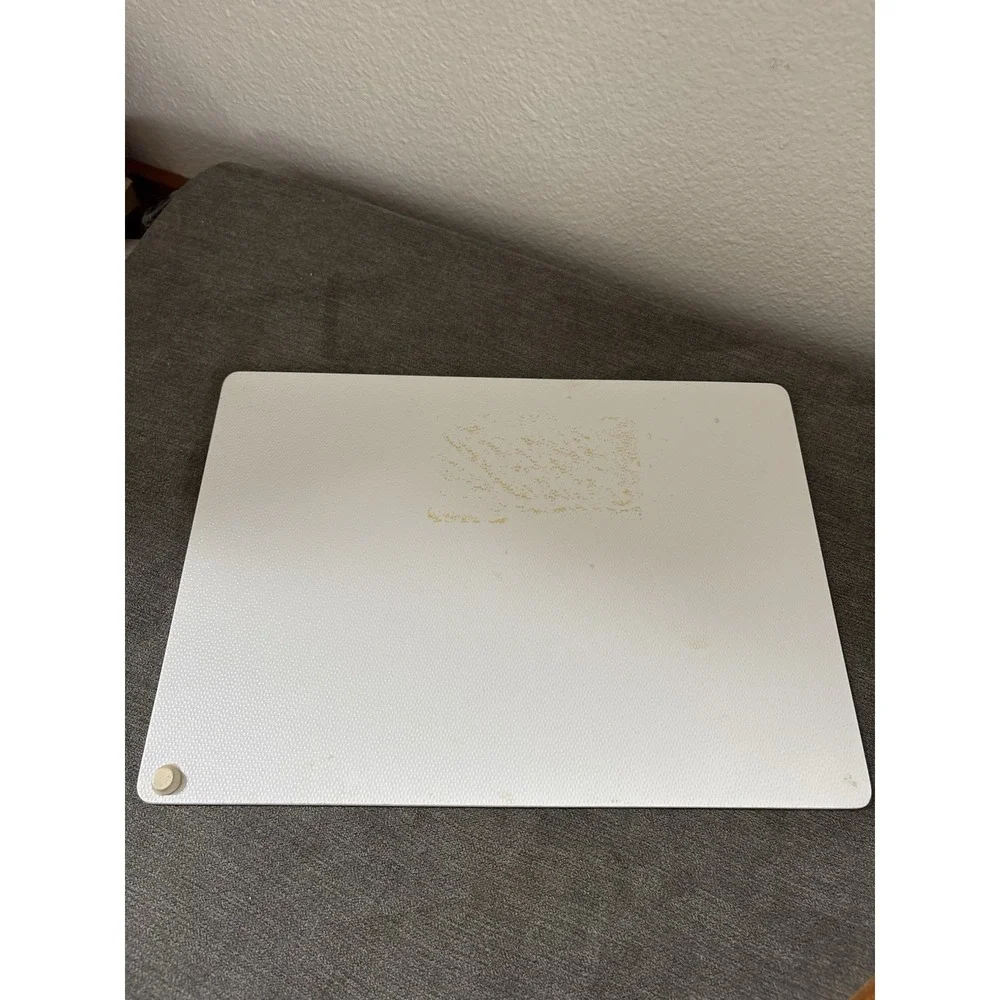 Vintage Corning Ware Wildflower Counter Saver Glass Cutting Board 14x10